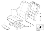 52108226419 - Seats: Thigh Support Upholstery for BMW Image