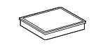 17801F0050 - Engine: Air Filter for Lexus Image image