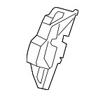 51225A36E86 - Body: Lock Assembly for BMW: X5, X6 Image