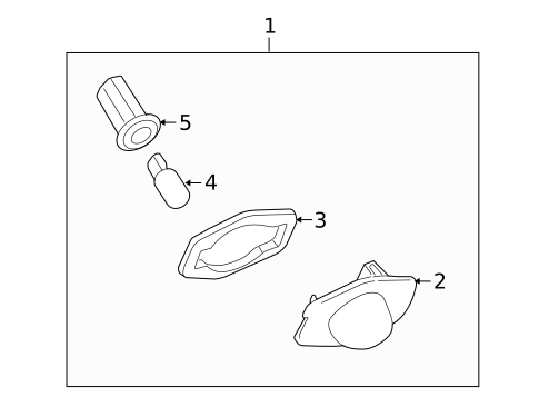 License Lamps for 2011 Scion xB #0