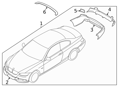 Exterior Trim for 2009 BMW 328i #0