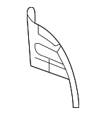 561809820 - Body: Outer Wheelhouse Reinforced Plate for Volkswagen: Passat Image