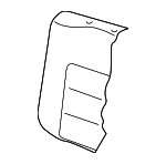 1J0885805PMQZZ - Body: Seat Back Cover for Volkswagen: Golf Image