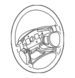 484305M002 - : Steering Wheel for Nissan Image