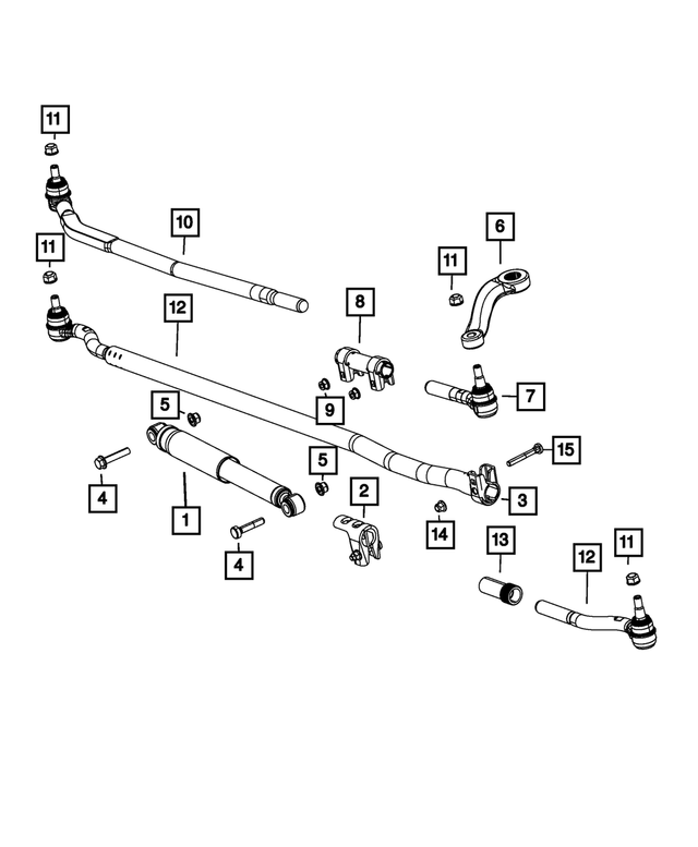 68066694AA - Steering: Bolt for Mopar Image