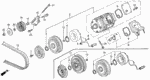 38812PH1003 - Body/Air Conditioning: RING B, SNAP for Acura Image