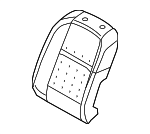 52107161877 - Body: Seat Back Pad for BMW Image