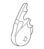 81355TZ5A01ZA - Body: Inner Cover for Acura Image