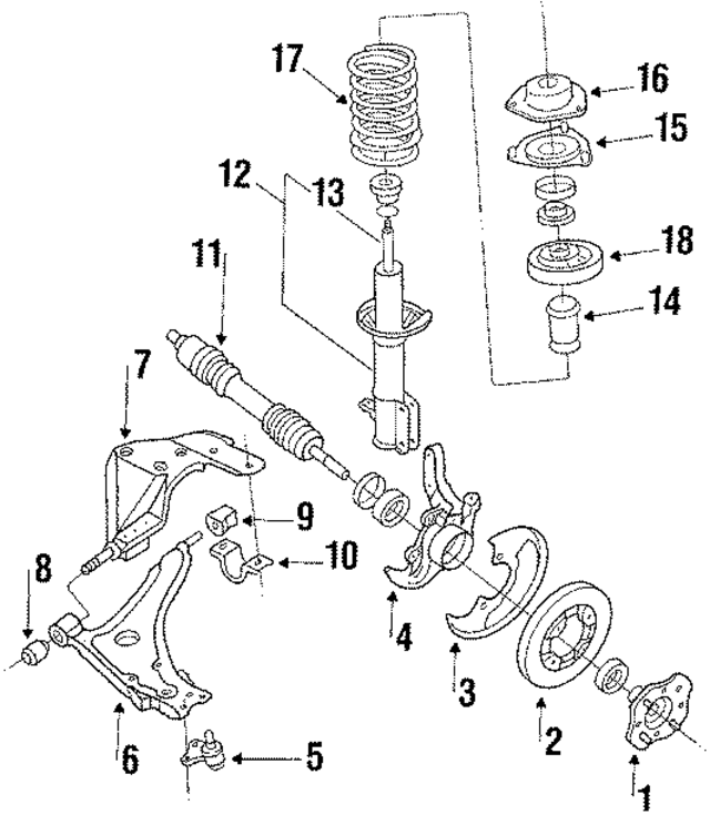 40206D0360 - Brakes: Brake Rotor for Nissan: Maxima, Pulsar NX, Sentra, Stanza Image
