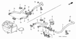79731SR3000 - Electrical/Exhaust/Heater/Fuel: GROMMET, HEATER PIPE for Acura Image