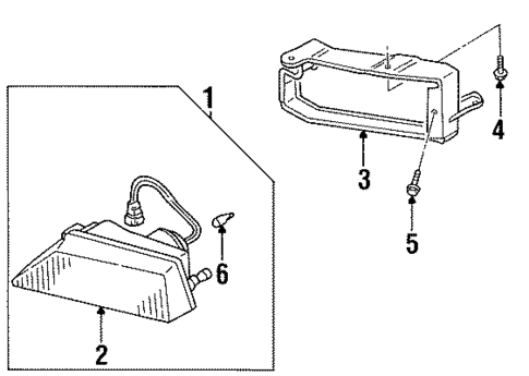 Bulbs - Chassis for 1996 INFINITI I30 #3
