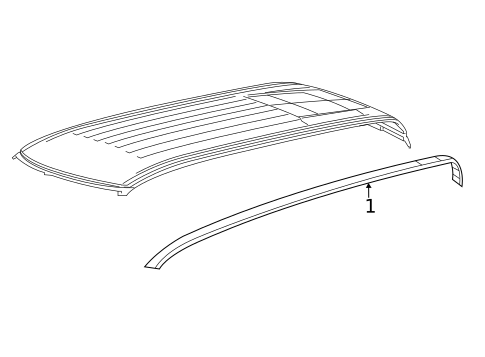 Exterior Trim - Cab for 2024 Ram 1500 #0