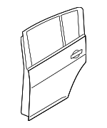 82100EL030 - : Door Shell for Nissan: Versa Image