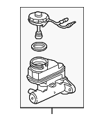 46100S0KA03 - Body: Master Cylinder for Acura: CL, TL Image