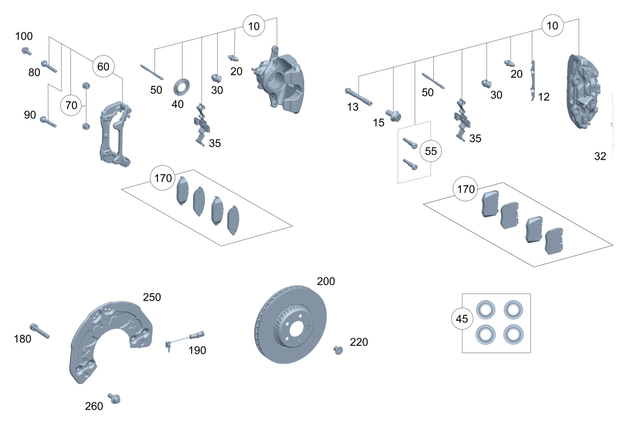 4214365 - Brake System: Bleed Valve for Mercedes-Benz Image image