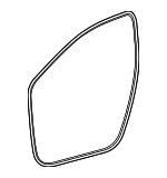 6231142120 - : Surround Weather-Strip for Toyota: bZ4X Image