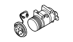 K26009FE0MNW - HVAC: Value Advantageâ„¢ AC COMPRESSOR for Nissan Image