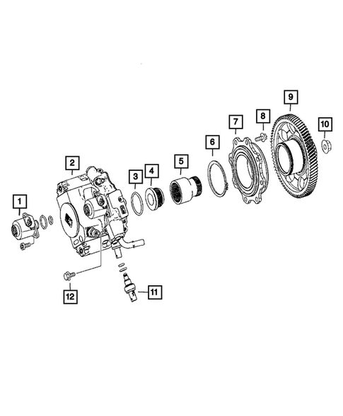 Fuel Pump and Sending Unit for 2014 Jeep Compass #2