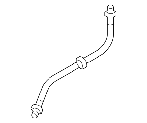8K0611775J - Brakes: Brake Hose for Audi Image