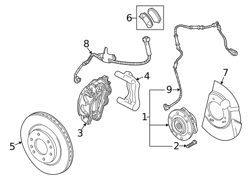 Disc Pads & Brake Shoes for 2006 Saab 9-7x #0