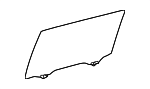 681030E050 - Body: Door Glass for Toyota Image image
