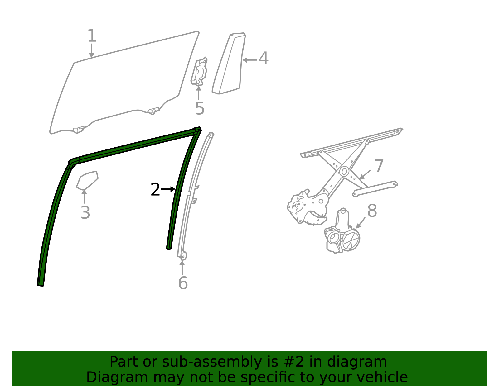 Window Channel - Smooth Window Travel | AutoNation Parts