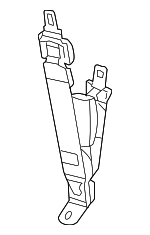 19148949 - Electrical: Inner Buckle for Chevrolet: Express 1500, Express 2500, Express 3500 | GMC: Savana 1500, Savana 2500, Savana 3500 Image