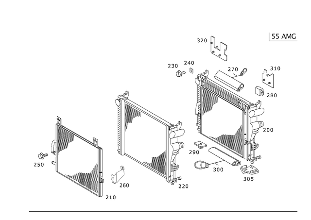 1474 - Radiator: Hexalobular Screw for Mercedes-Benz: 180C, 250, 300S, C230, C240, C250, C280, C300, C32 AMG, C320, C350, C55 AMG, CLK320, CLK350, CLK500, CLK55 AMG, CLK550, CLK63 AMG, CLS500, CLS55 AMG, CLS550, CLS63 AMG, E320, E350, E500, E55 AMG, E550, E63 AMG, G55 AMG, G550, G550 4x4, G63 AMG, G65 AMG, GL320, GL350, GL450, GL550, GL63 AMG, GLK350, GLS350d, GLS450, GLS550, GLS63 AMG, Maybach S550, Maybach S560, Maybach S600, Maybach S650, ML320, ML350, ML450, ML500, ML550, ML63 AMG, R320, R350, R500, S350, S400, S450, S500, S550, S550e, S560, S600, S63 AMG, S65 AMG, SL500, SL55 AMG, SL550, SL600, SL63 AMG, SL65 AMG, SLK280, SLK300, SLR McLaren Image image