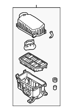 28110A2550 - : Air Cleaner Assembly for Kia: Forte Koup, Forte5 Image