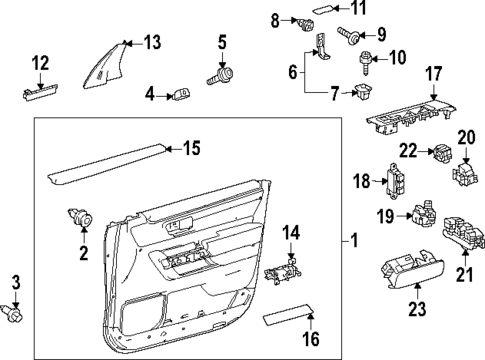 Mirrors for 2022 Toyota Tundra | OEM Parts Online