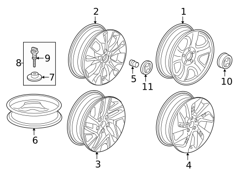 Wheels for 2015 Honda CR-V #0