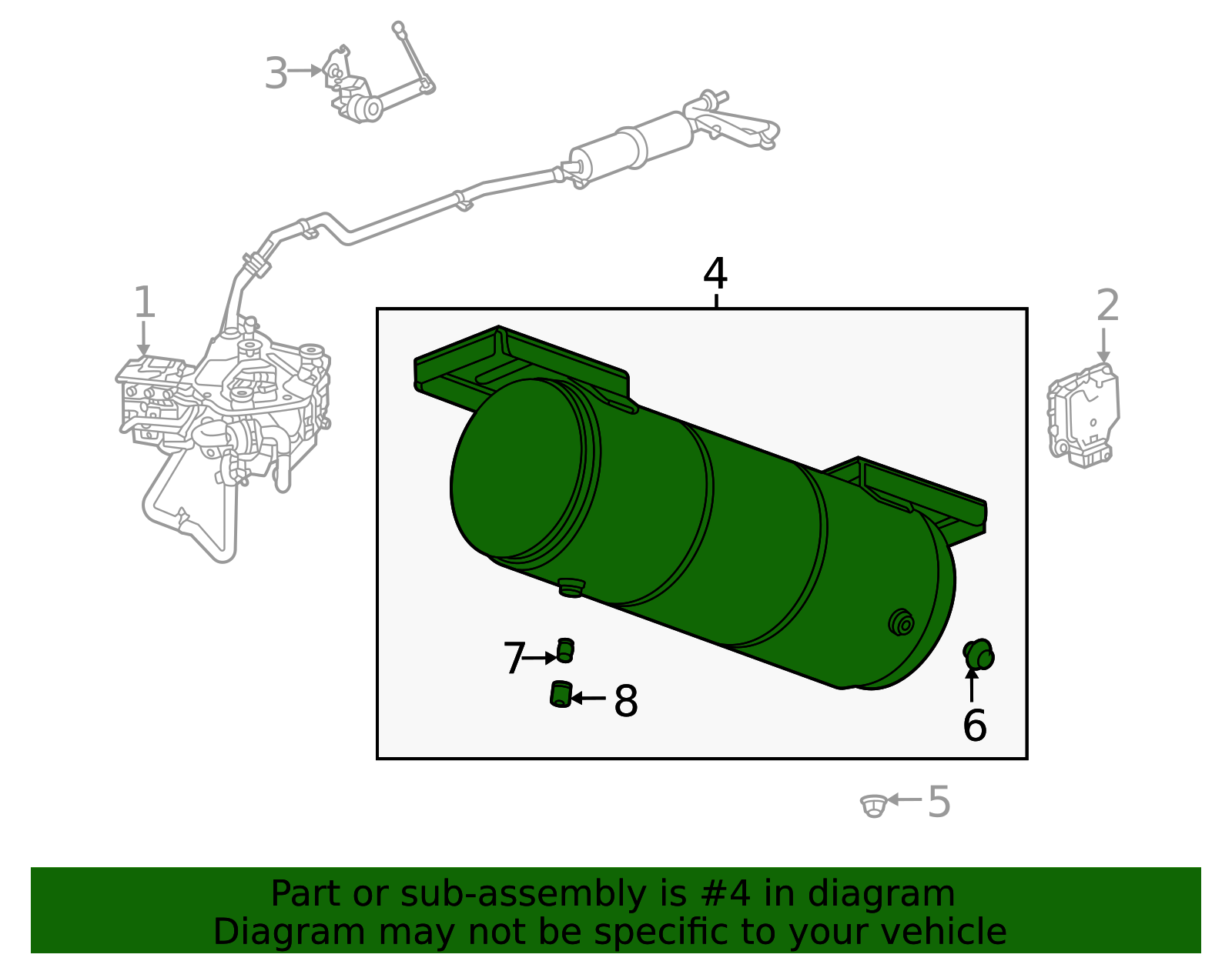 2022-2026 GMC Reservoir Tank 85541331 GM | GMPartsDirect.com