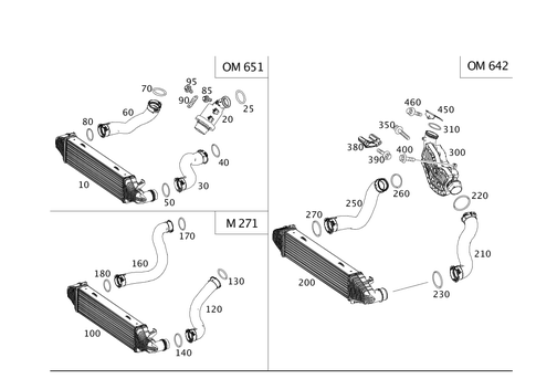 Charge Air Cooling for 2016 Mercedes-Benz E550 #0