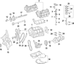 2700502300 - Engine: Valve Lifters for Mercedes-Benz Image