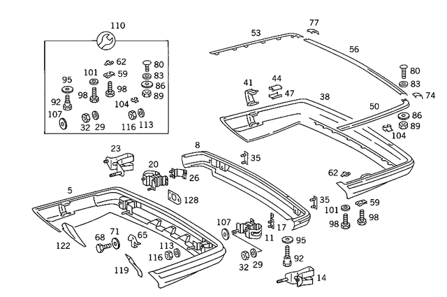1268853023 - : Cover for Mercedes-Benz Image