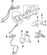 16750671 - Electrical: Driver Air Bag for GM Image