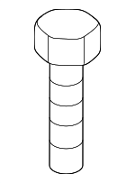 9XG106699L - Electrical: Hold Down Screw for Mazda: B2300, B2500, B3000, B4000 Image