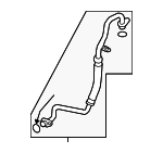 6K145735AB - Air &amp; Fuel Delivery: Turbocharger Oil Line for Volkswagen Image