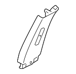 76913JM01A - Body: Upper Center Pillar Trim for Nissan: Rogue, Rogue Select Image