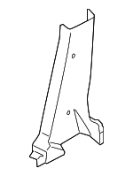 76915JM00A - Body: Lower Center Pillar Trim for Nissan: Rogue, Rogue Select Image