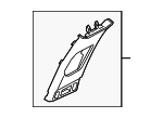 Upper Center Pillar Trim