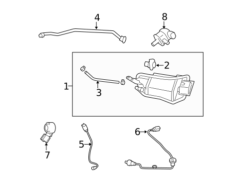 Emission Components for 2011 Toyota Corolla #0