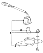 9250624050 - : License Lamp for Mitsubishi Image