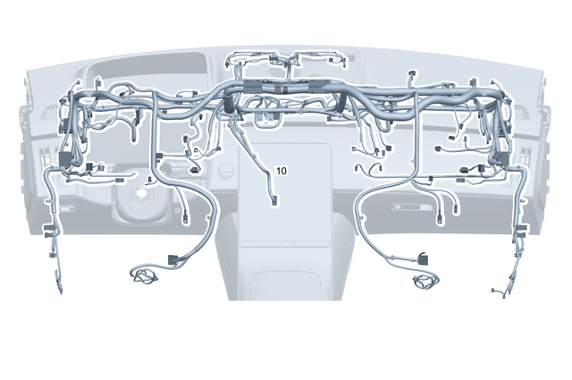 2235405843 - Electrical Equipment and Instruments: Electrical Wiring Harness for Mercedes-Benz: 350SD, Maybach S580, Maybach S680, S500, S580, S580e, S63 AMG E Performance Image image