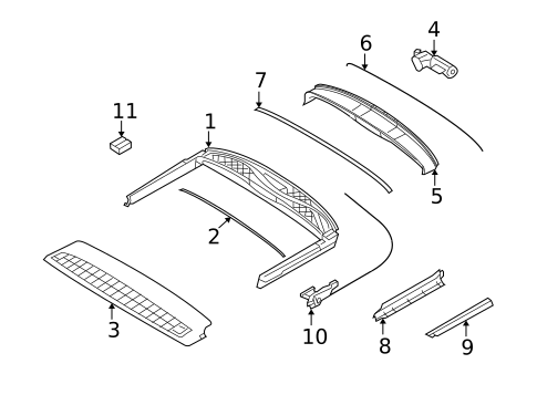 Stowage Compartment for 2012 Mini Cooper #0