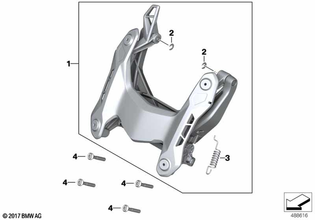 7119909941 - Frame and Mounting Parts: Circlip -  for BMW-Motorrad Image