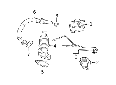 Emission Components for 2008 Jeep Grand Cherokee #0