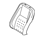 HGA500370 - : 2003-2006 Land Rover Range Rover - Seat Back Pad for Land Rover: Range Rover Image