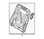 HFA000162 - Body: Seat Back Frame for Land-Rover Image