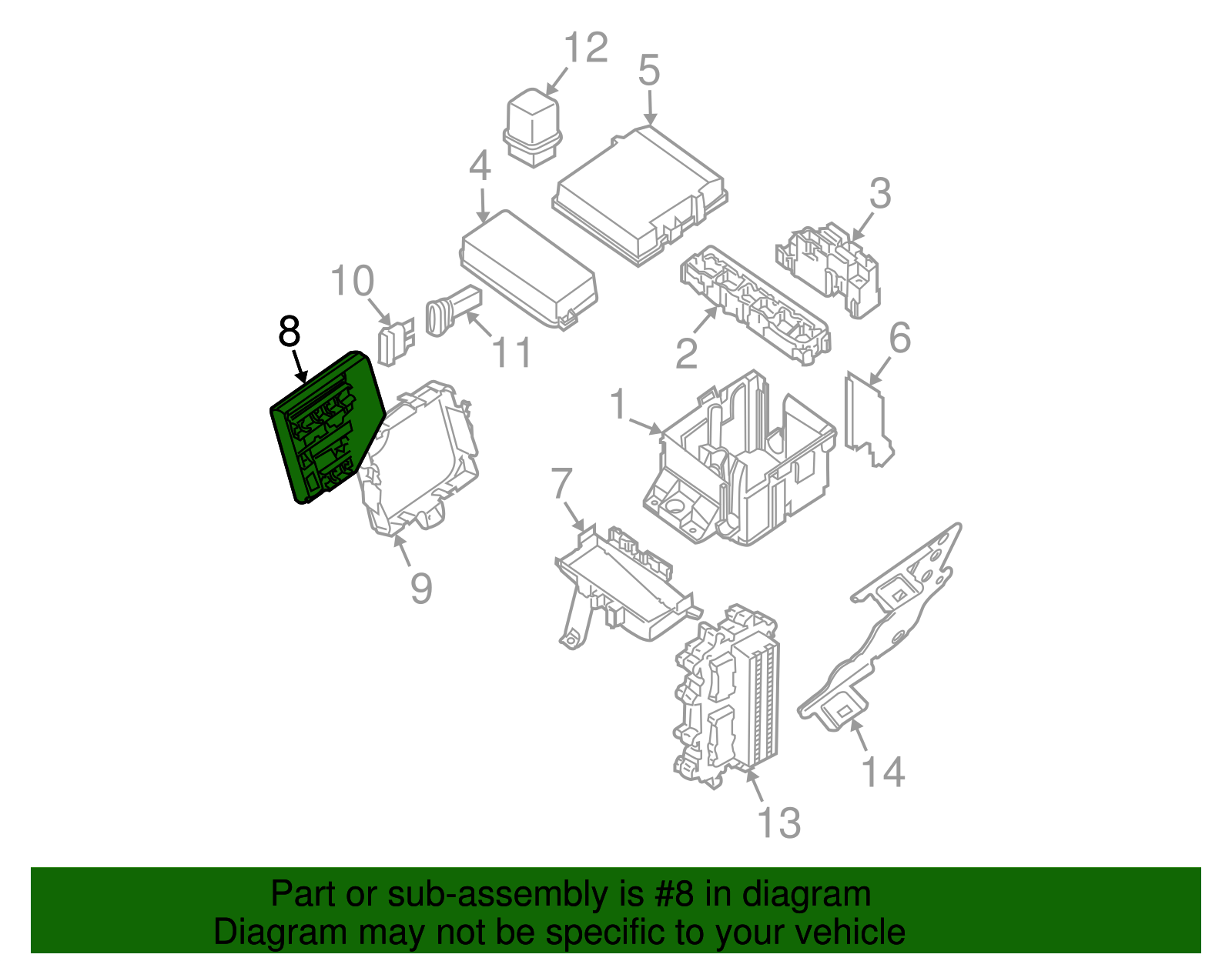 Uni Syl様確認用 284B6-ZE03B - Parking Aid Control Module - 2010-2019 Nissan